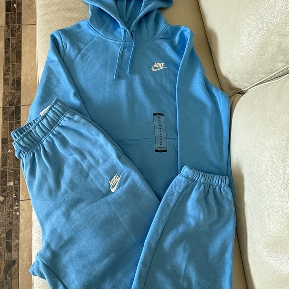 Nike Pants - Nike Light Blue Oversized Fit Set